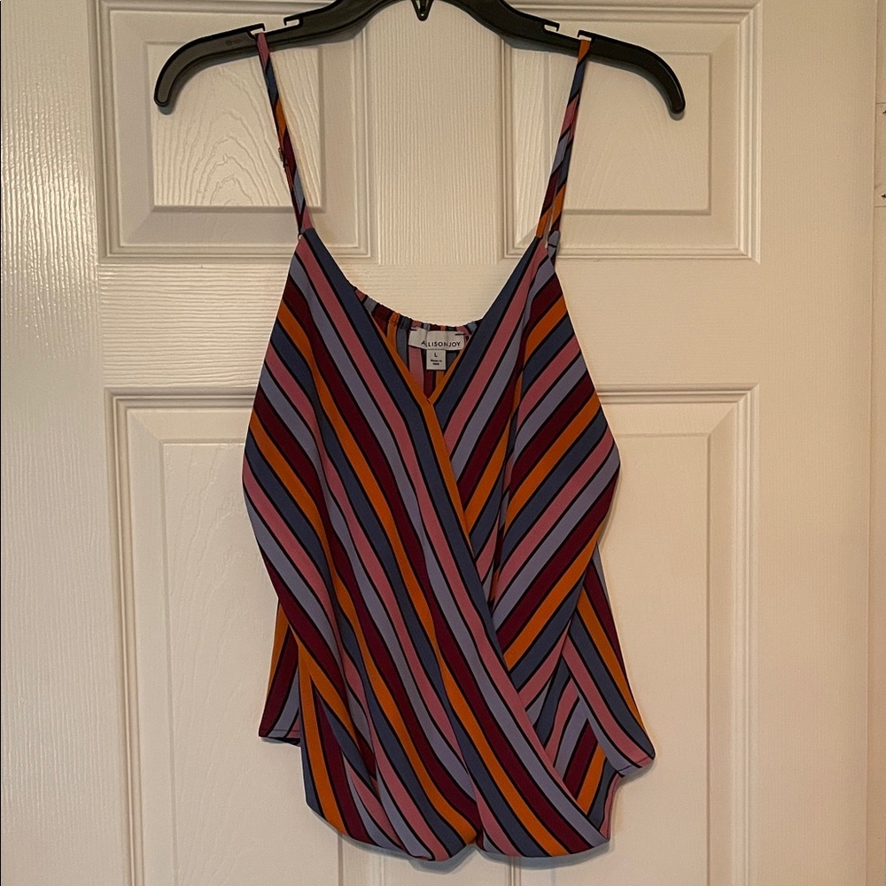 Allison Joy Multicolor Striped Camisole